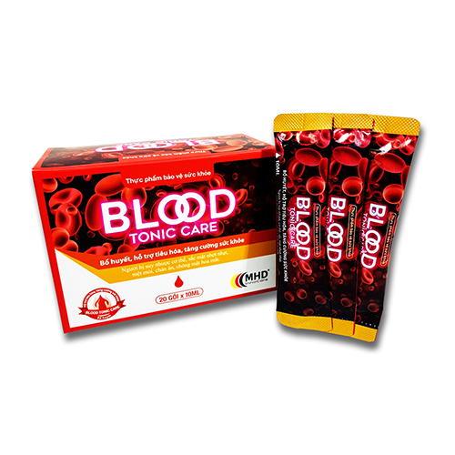 BLOOD TONIC CARE Hỗ trợ bổ huyết, hỗ trợ tiêu hóa, tăng cường sức khỏe.