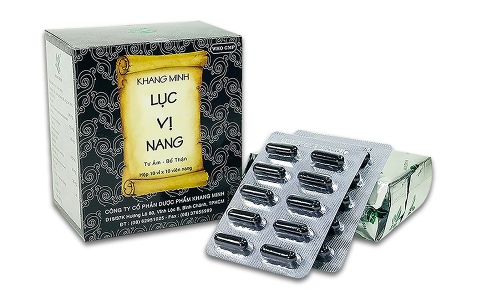 Khang Minh Lục Vị Nang Tư âm, bổ thận