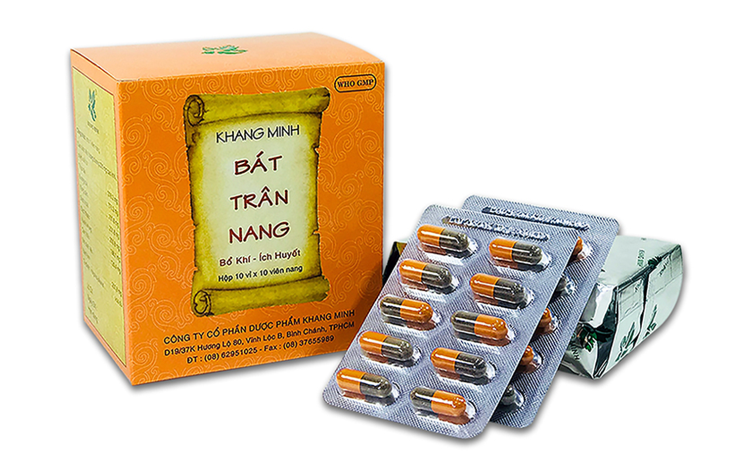 Khang Minh Bát Trân Nang Bổ khí, dưỡng huyết 