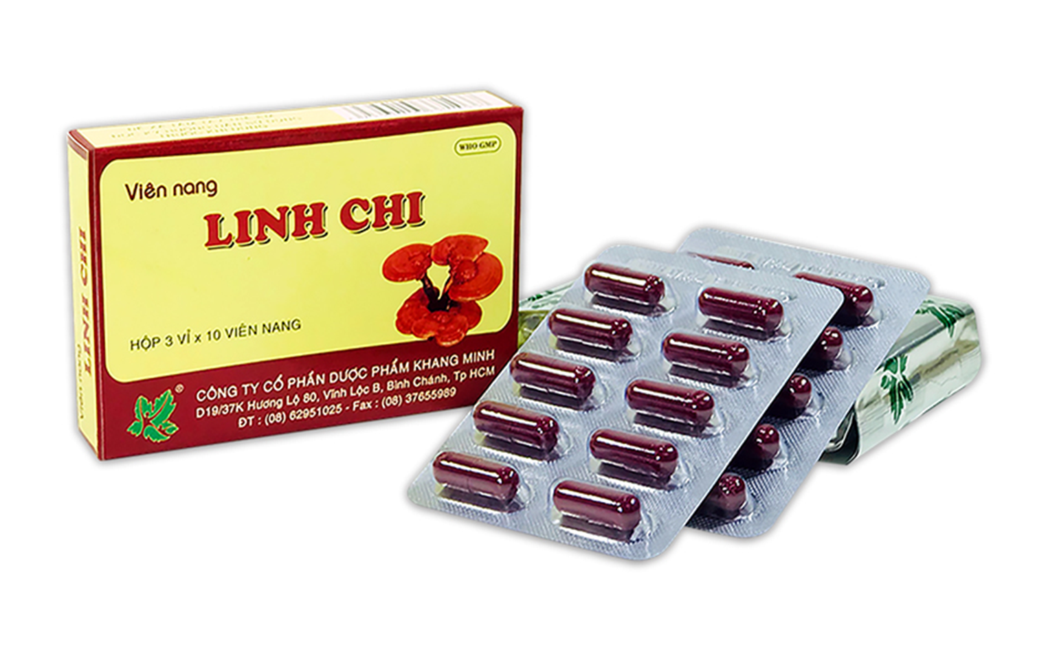 Lingzhi capsule (Viên nang Linh chi)  