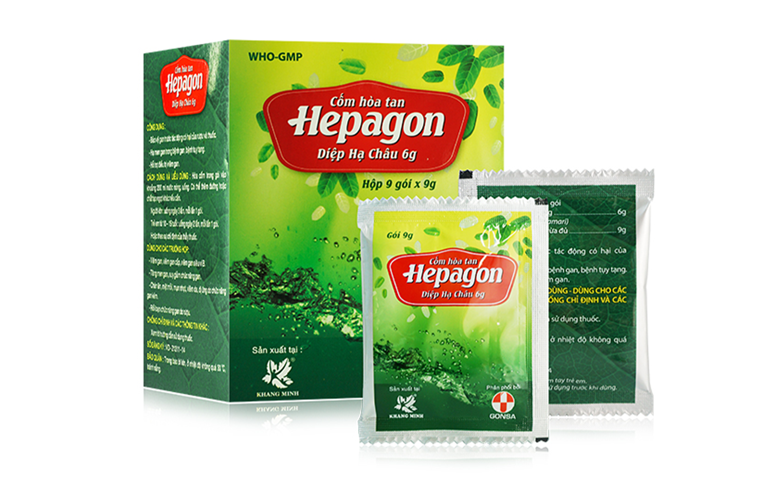 Cốm hòa tan HEPAGON  